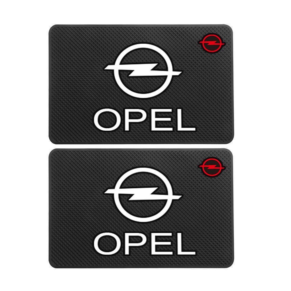 W11/2Pcs Silicone Car Dashboard Non-Slip Mat Phone Holder Anti-skid Pad For Opel Astra H Mokka Zafira Corsa Vectra /Car Valve Cap