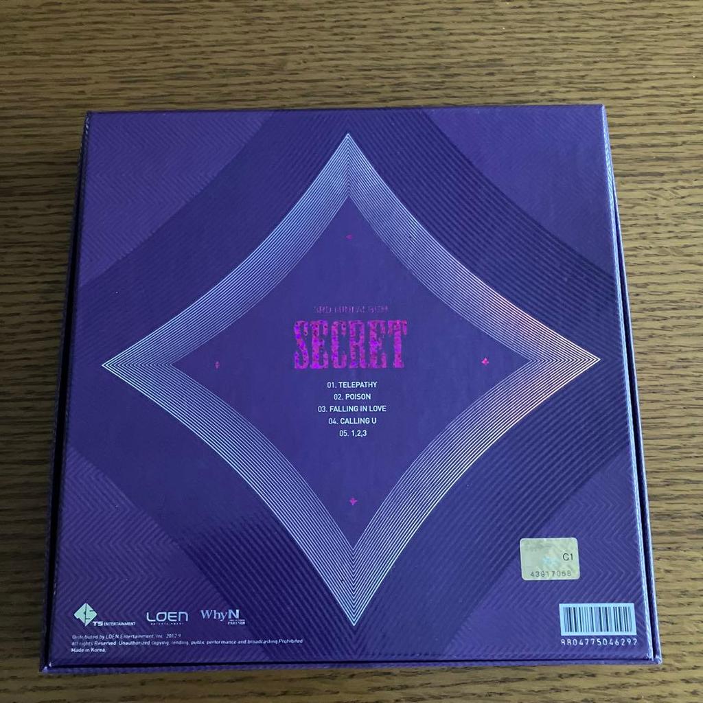[USED] SECRET 3RD MINI ALBUM
