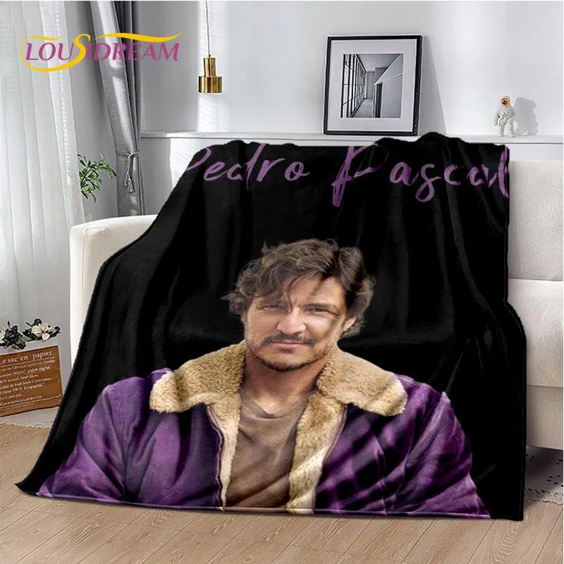 Pedro Pascal Lustiger Druck 29 Stil Decke, Weiche Überwurfdecke für Zuhause Schlafzimmer Bett Sofa Picknick Reise Büro Abdeckung Geschenke Kinder
