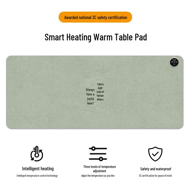 

Wide Heart Fortune: Chinese-Style Heated Mouse & Keyboard Pad for Office Inspiration 600x360mm
