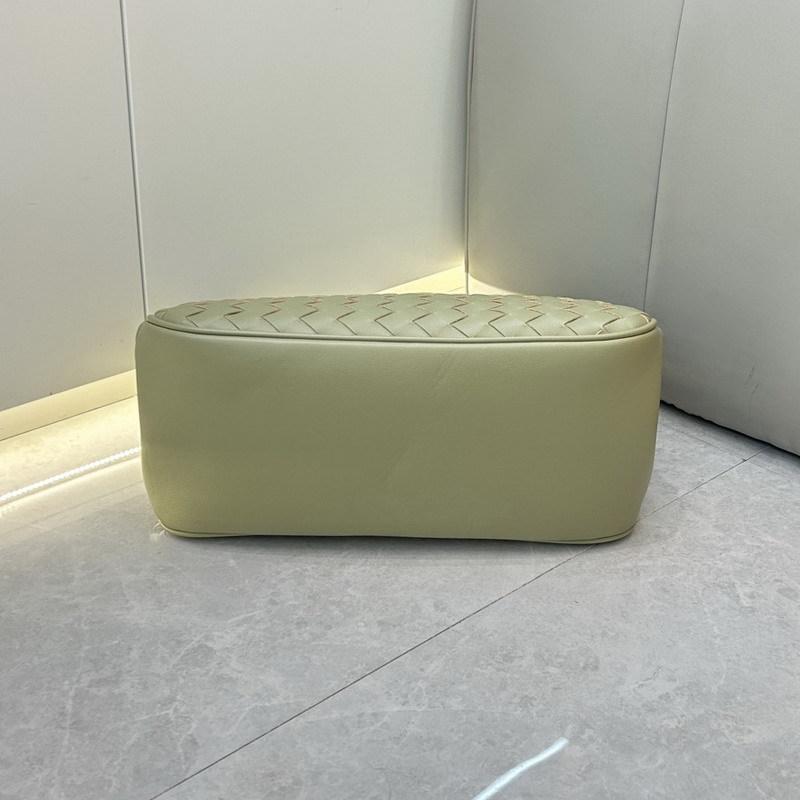 New woven leather handbag vegetable basket, basket bag tote bag, shoulder messenger bag, women's large capacity