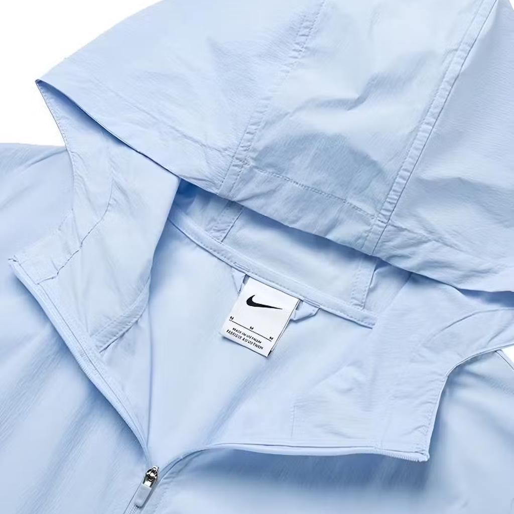Nike As W Nk One Uv Jacket Cpsl A Hooded Solid Color Comfortable Long Sleeve Jacket Women jackets IF1167-412