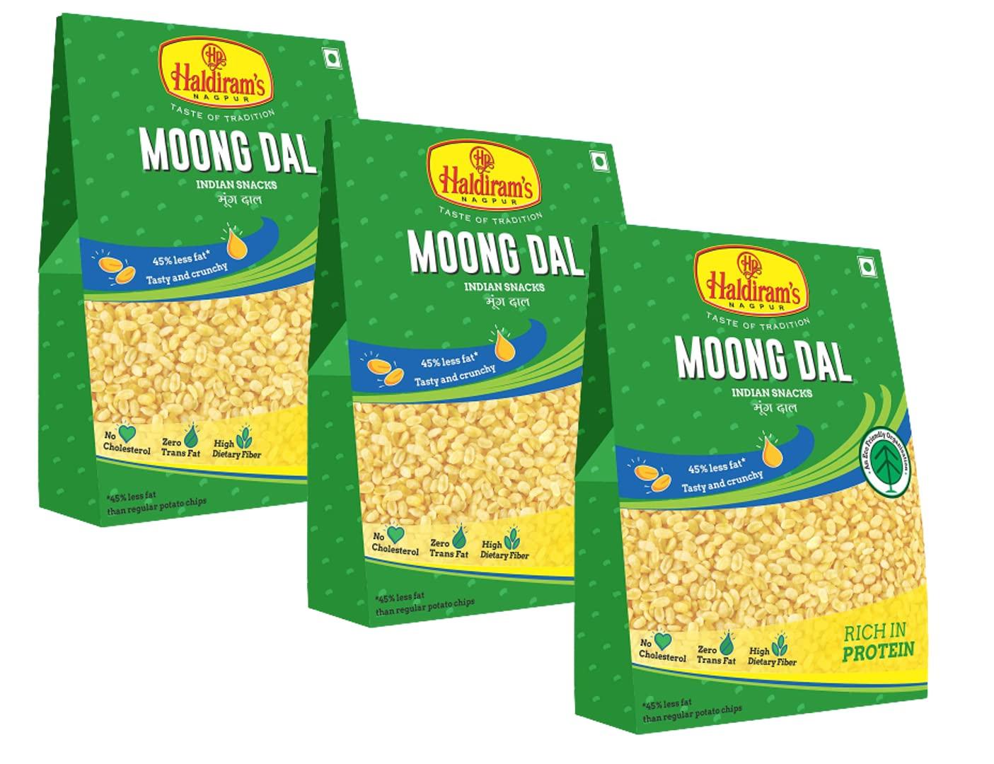 Haldiram s Nagpur Moong Dal - Pack Of 3, 200 Gram