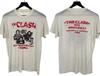 1981 The Clash Band On Tour Double Sided T Shirt Full Size S-5XL