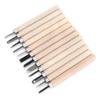 12Pcs Wood Carving Tool Set 55# Steel Sculpture Knife with Storage Box for Soft Materials