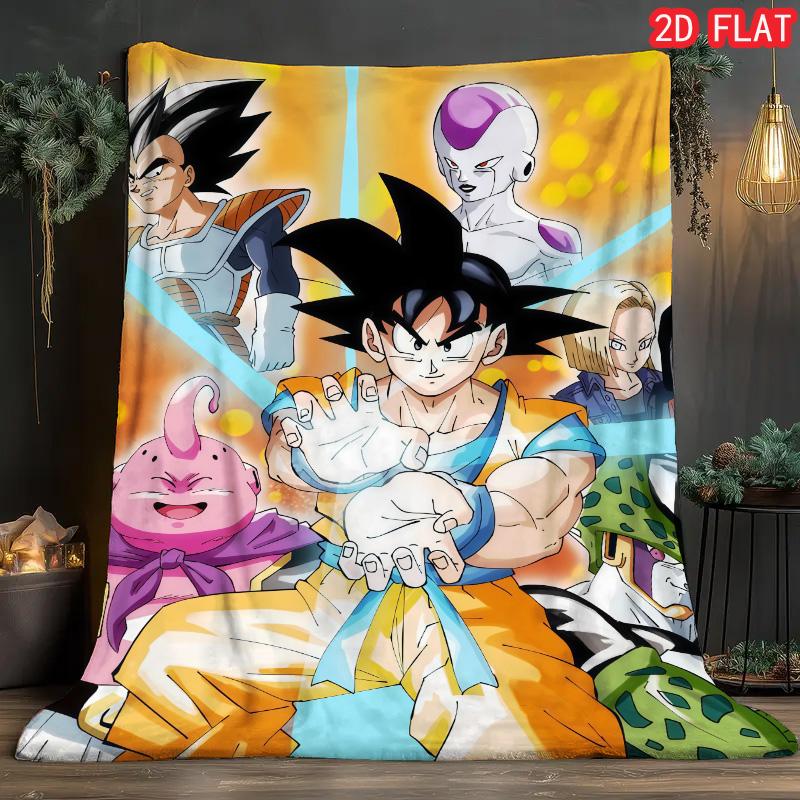 

Dragon Ball Baby Gentle Blanket Ultra Soft Flannel Blanket for Infant Crib Stroller Nursery THW 75x90cm