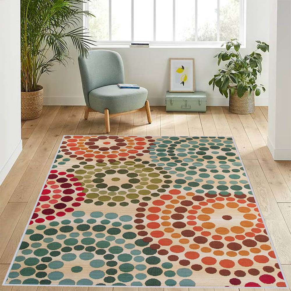 

Mosimoso Home RC252 Ковер с принтом на подошве в горошек 50x80 cm