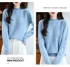 Seamless Thickened Speckle Wool Sweater: Autumn/Winter Fashion Half-High Neck