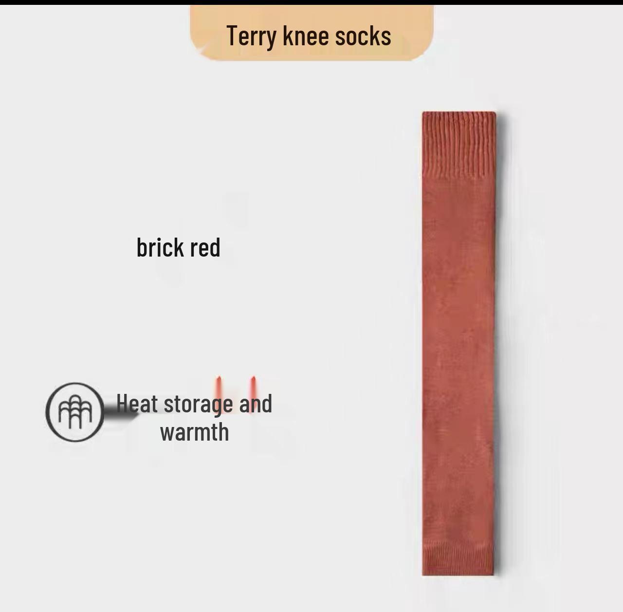 

Очень толстые махровые чулки выше колена, однотонные, теплые гетры выше колена для осени/зимы 2023.