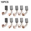 10 Pcs Carbon Brushes 5x8x12mm Spare Parts For Angle Grinder G720 Carbon Brush Power Tool Replace  Accessories