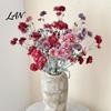 Silk Flowers for Interior Styling Artificial Camellia Flowers, Faux Floral Arrangement with Realistic Petals And Decorative Stems Home Adjustable