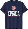 Serbia Tshirt Serbian Flag Srbija Souvenir Love Unisex TShirt Short Sleeve Casual 100 Cotton ONeck Summer Shirt