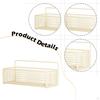 Spice Rack Organizer Hanging Kitchen Basket Lightweight Wall Mount Wire Storage for Office