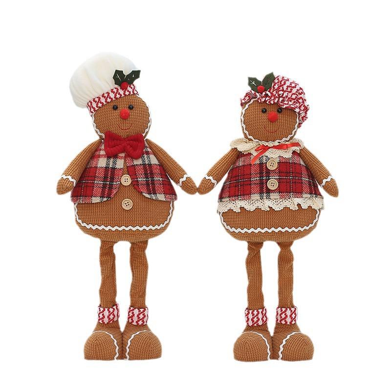 Christmas Gingerbread Man Doll - Festive Decor & Gift for Children