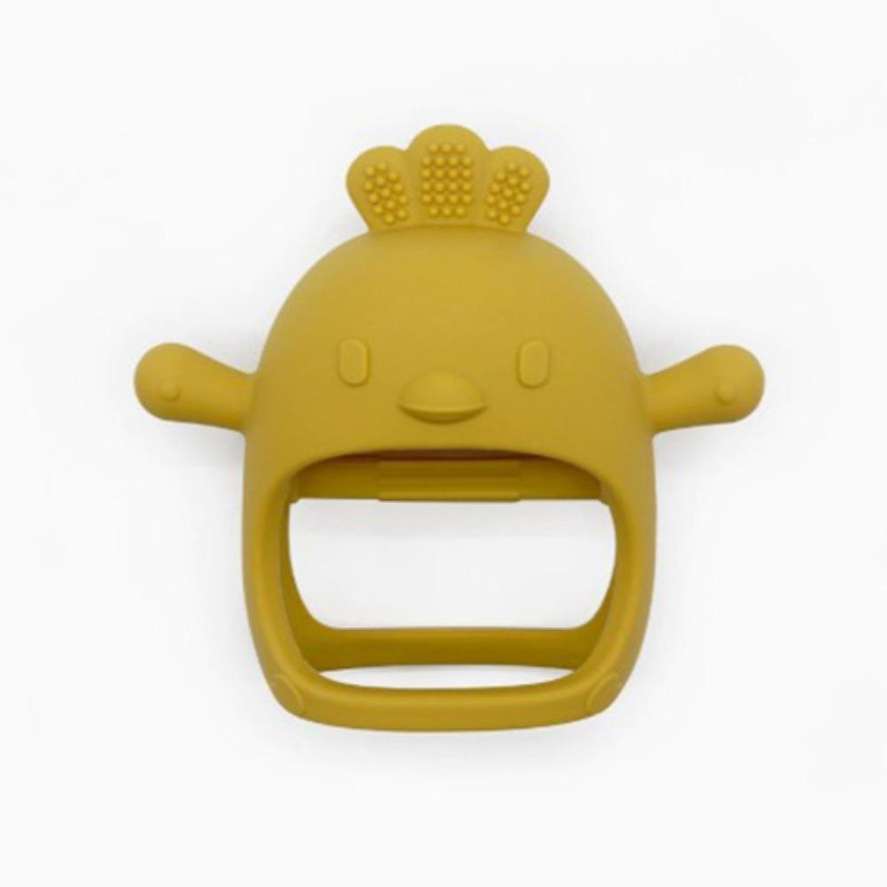 Anti-Drop Silicone Baby Teether Ergonomics Baby Soothing Teething Toy Gum Chewing Teether  Infant