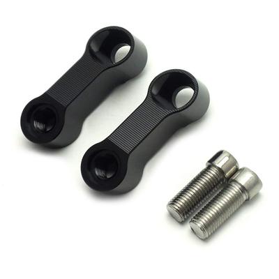 MT09 MT07 Mirror Extension Riser Adapter for Yamaha MT 09 07 Fazer FZ-09 V-max 1700 Volt Size 10mm 0.4 Inch
