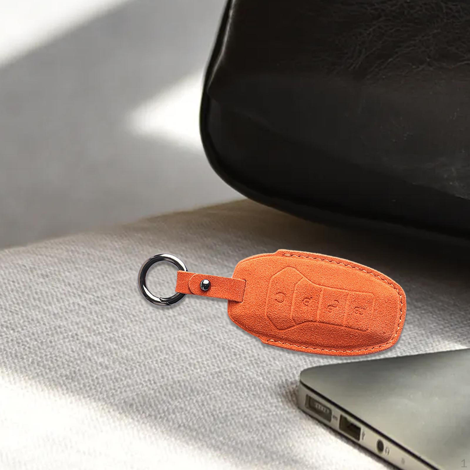 

Автомобильный брелок с 4 кнопками, автоаксессуары, износостойкий стильный смарт-защитный чехол для