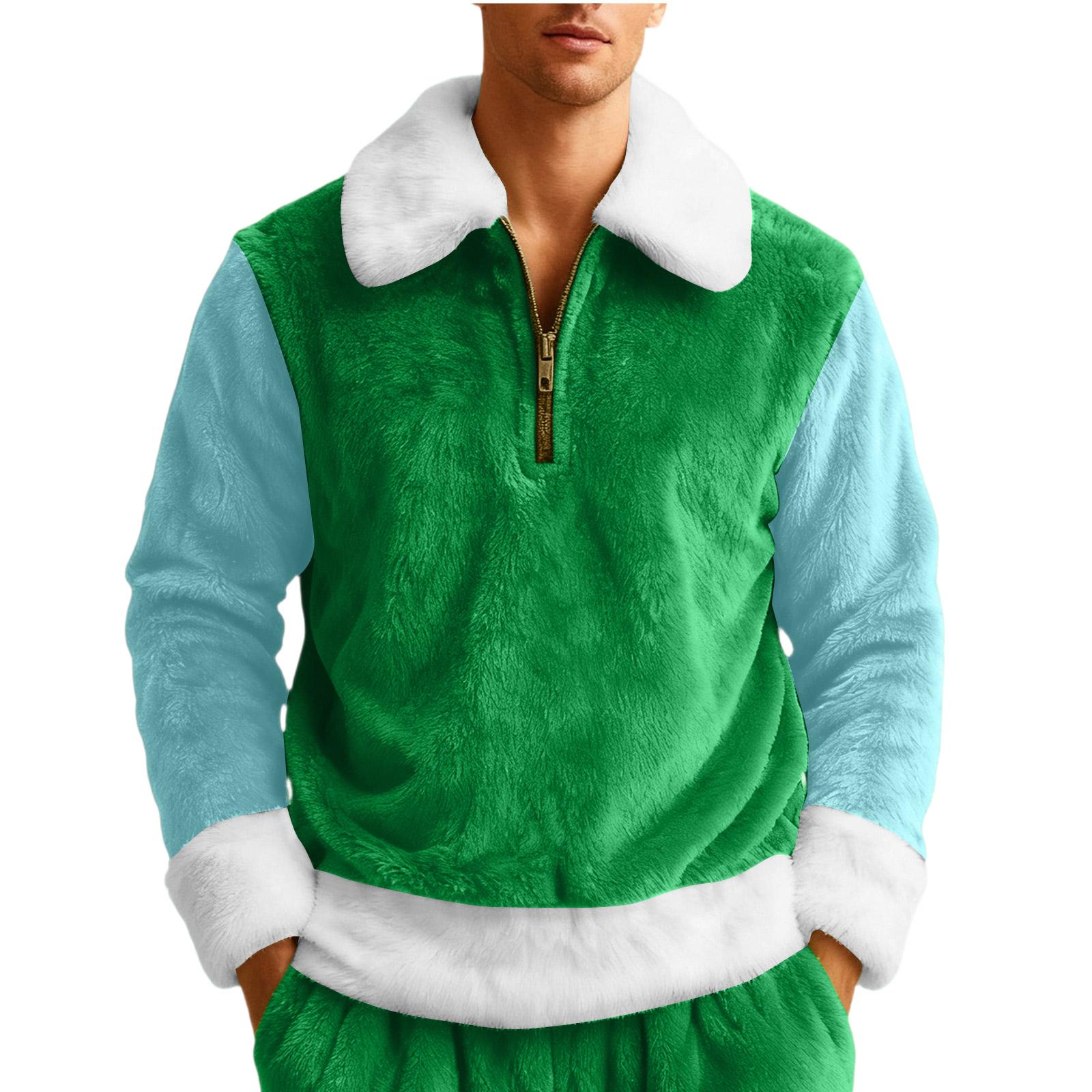 

Мужская толстовка с капюшоном на молнии с отложным воротником XL