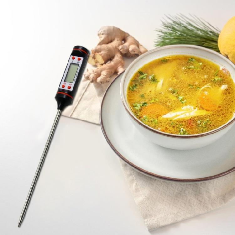 Electronic Thermometers Probe Baking Temperature Gauge Gastronomic Enthusiasts for Baking Workshops