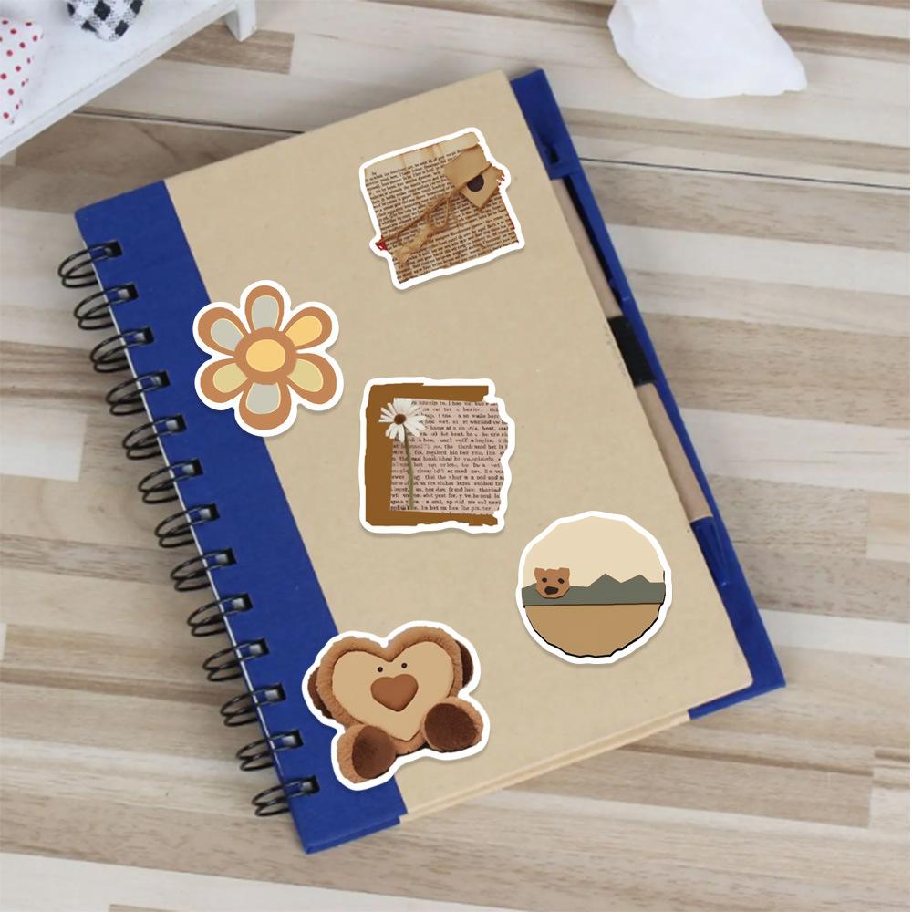 50Pcs/Set Maillard Styles Art Series 01 Stickers DIY Fashion Waterproof Doodle Decals Stickers