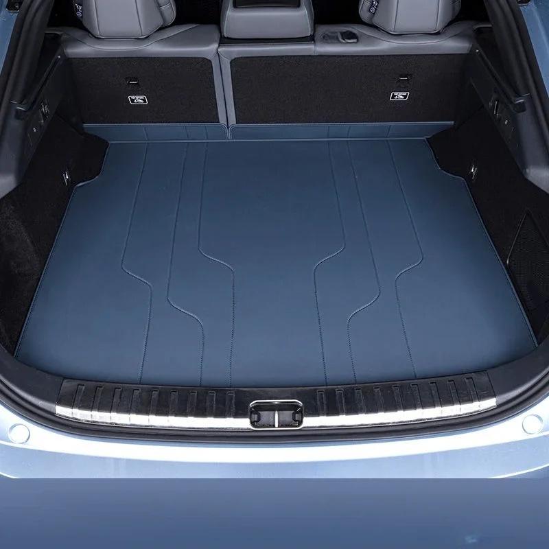 Leather Trunk Mat Rear Liner Cargo For ZEEKR 001 2025 2024 23 22 Waterproof  Anti-dirty Carpet Tray Protector Interior Accessory