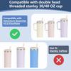 Flip Lid Reusable for 40 Oz Straw Cup Lid for Water
