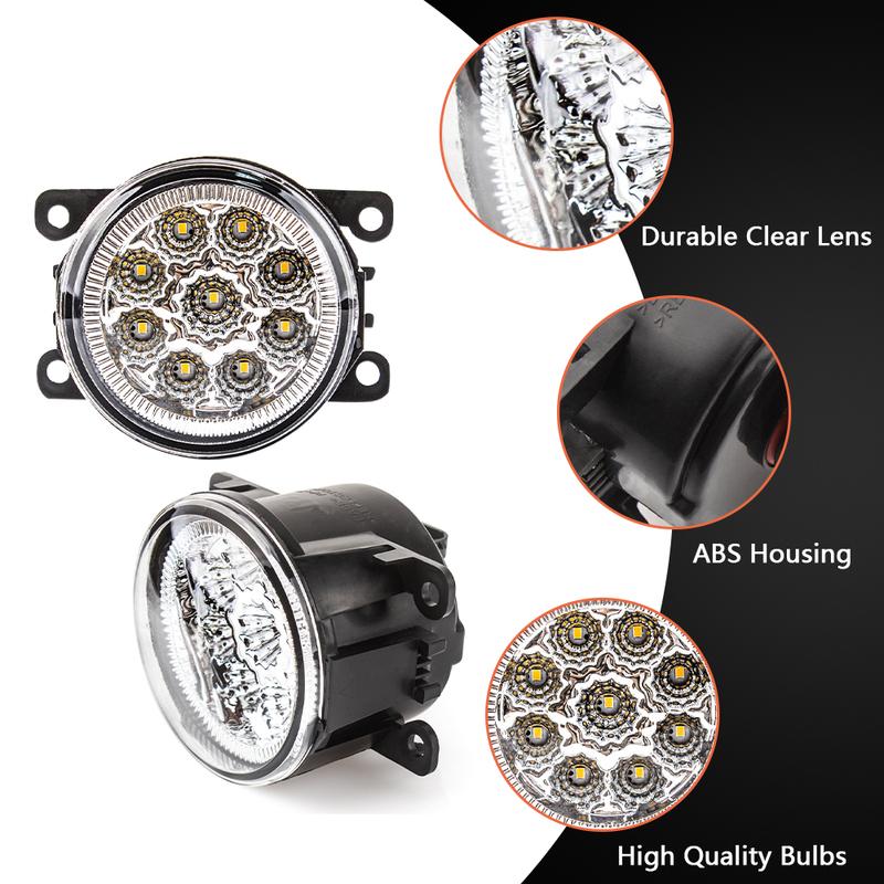 For Porsche Cayenne 955 2002-2010 Fog Lights LED Fog Light For Porsche Cayenne 2011-2015 Foglights Fog lamp Headlight Lamp
