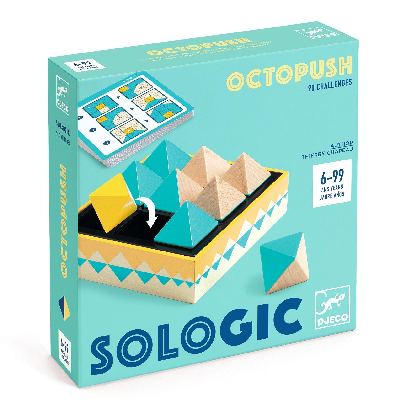 DJECO Octopush Board Game (Recommended for Age 6+)