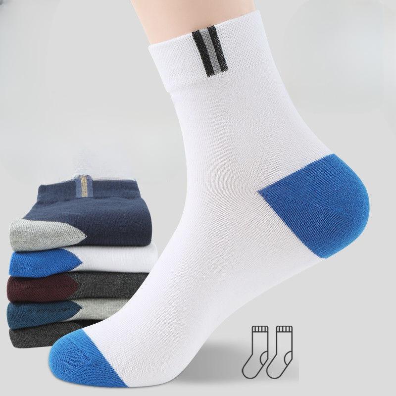 Men In Autumn and Winter All Fashion Deodorant Wicking Business Long Cotton Socks