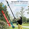 Divine Tool Telescopic Electric Pruning Saw with Lithium Battery for High Branches and Fruit Trees.