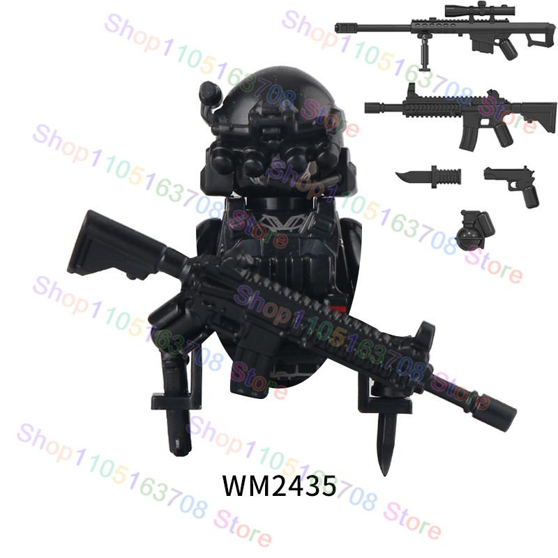 High-Standard Moc Army-Inspired Construction Building-Bricks Construction Pieces High-Standard Anime-Entertainment Compact Size Action