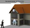 Battery-Powered Wireless Motion Sensor Doorbell for Courtyard Villas