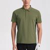 Premium Brand Men's Quick-Dry Golf Polo Shirt with Stand-Up Collar - High-End Design