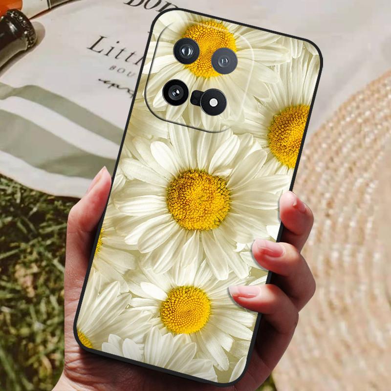 Etui Na Telefon Dla VIVO IQOO 15 Tylna Osłona Odporna Na Wstrząsy Czarny Silikon Miękka Pokrywa Coque Dla VIVO IQOO15 Wersja CN Etui Fundas