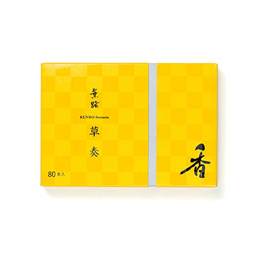 Shoyeido Incense, Kunro Kusasou, Stick Type, 80 sticks