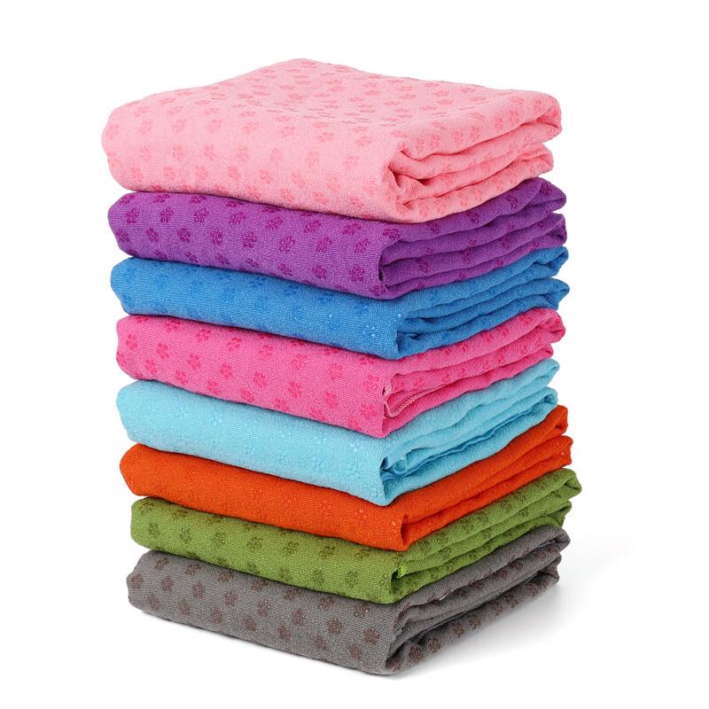 LISM Thickened Anti-Slip Sweat-Absorbent Yoga Mat Towel