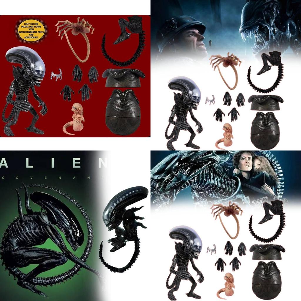 Mezco Mds Designer Alien 6 Zoll Deluxe Version Sammlerfigur Modell A1 Für Fans