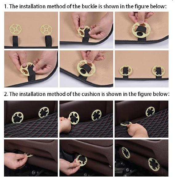 Нижний чехол на автомобильное сиденье — фото 6