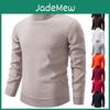 Pull Col roulé Inter Hommes Épais Décontracté Col roulé Couleur unie Qualité Chaud Mince Pulls Col roulé Pull Hommes
