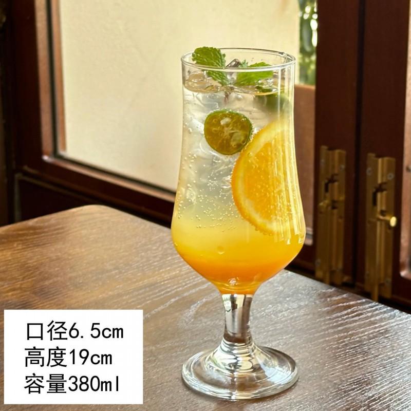 Glass Drinking Cup Juice Smoothie Iced Tea Cocktail Milkshake Beverage - 260ml To 500ml Clear Transparent Tumbler With Handle
