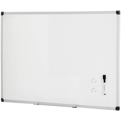 Amazon Basic Magnetic Dry Erase Board with Markers and Magnets, Aluminum Frame, 61 X 91 Cm, Silver/White