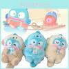 Otter Plush Hangyodon Toy Cartoon Animal Gift Backpack Keychain Doll Pendant