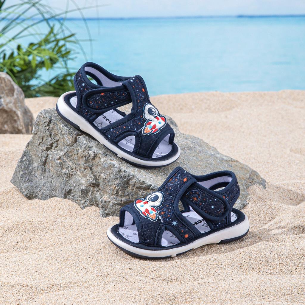 Infradito stile cartone animato per bambine, Scarpe da infilare per bambine con suole in gomma antiscivolo, Scarpe da bambino