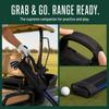 Adjustable Shoulder Strap Golf Club Carrier Polyester Golf Club Carry Bag  Practice Sessions