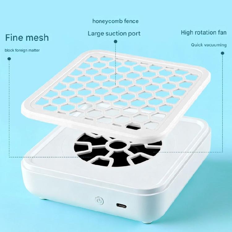 Advanced Mini Nail Dust Collector 4100RPM USB Power New Nail Cleaner for Professional Technicians