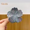 Women Hair Claw Flower Design Back Head Hair Clip Non-Slip Grip Bright Colors Shark Hair Claw Hair Accessory