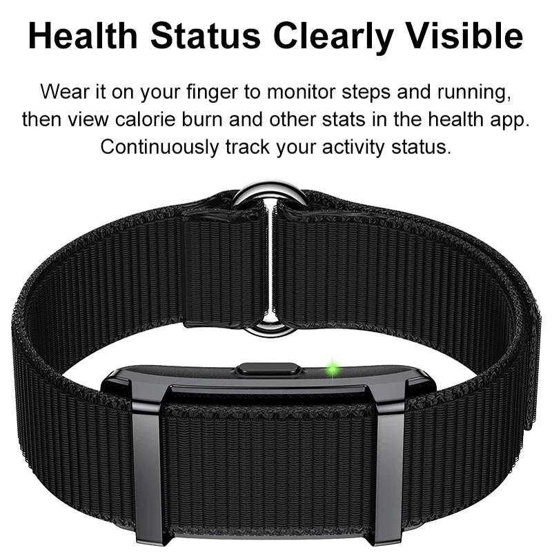 NEW No Screen Men's Wrist Smartwatch Sports Outdoor Fitness Health Monitor 1ATM Waterproof Smart Watches For Woman Andriod