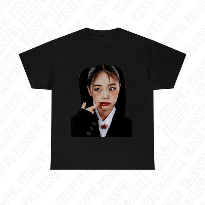 Retro Y2K Cotton Tshirt Harajuku Graphic Print Hip Hop Tee Streetwear Punk Short Sleeve Tshirt Rock Goth Casual Oversized Top