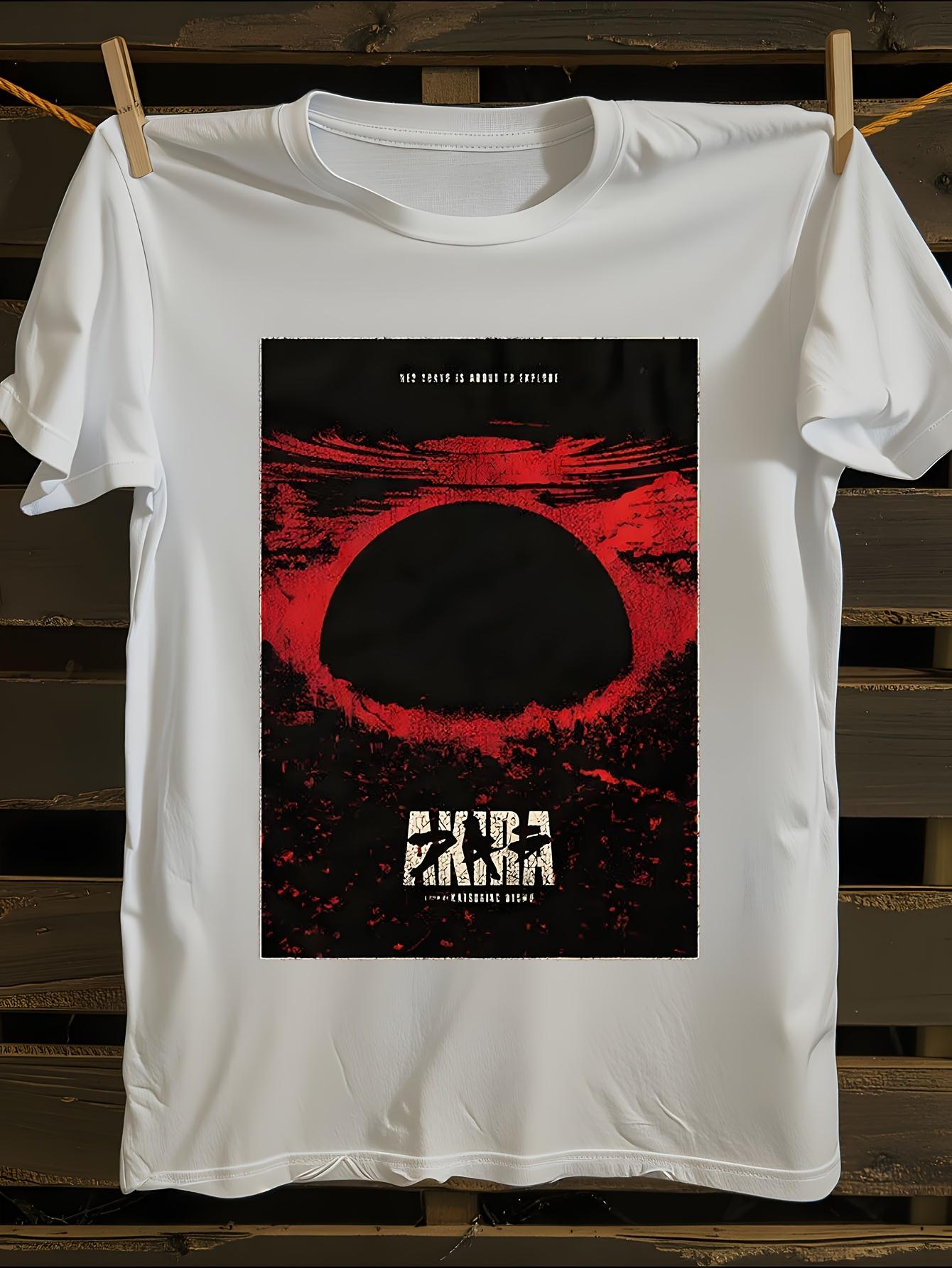 Retro Akira Anime Manga Graphic T-shirt M