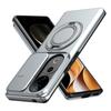 Sliding Camera Lens Cover Armor Phone Case For VIVO V40 V2348 V40Pro V2347 V50 5G V2427 Metal Ring Stand Holder Shockproof Shell